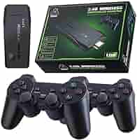 Video Game Stick 10 Mil Jogos 2 Controles Sem Fio Console Portátil