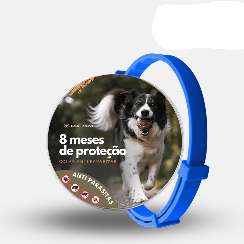 Colar Anti Pulgas e Carrapatos -Para seu Pet Cães e gatos