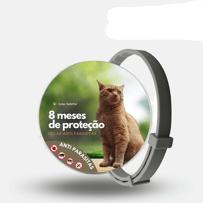 Colar Anti Pulgas e Carrapatos -Para seu Pet Cães e gatos