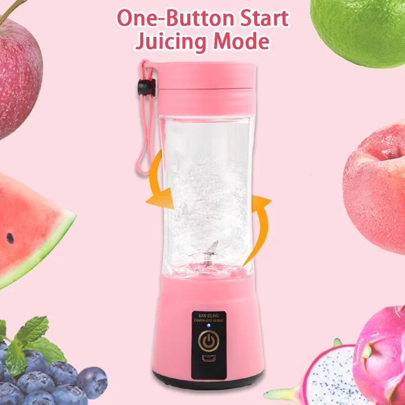 Mini Liquidificador Portátil Mixer Shake  Ótimo pra Levar a qualquer lugar