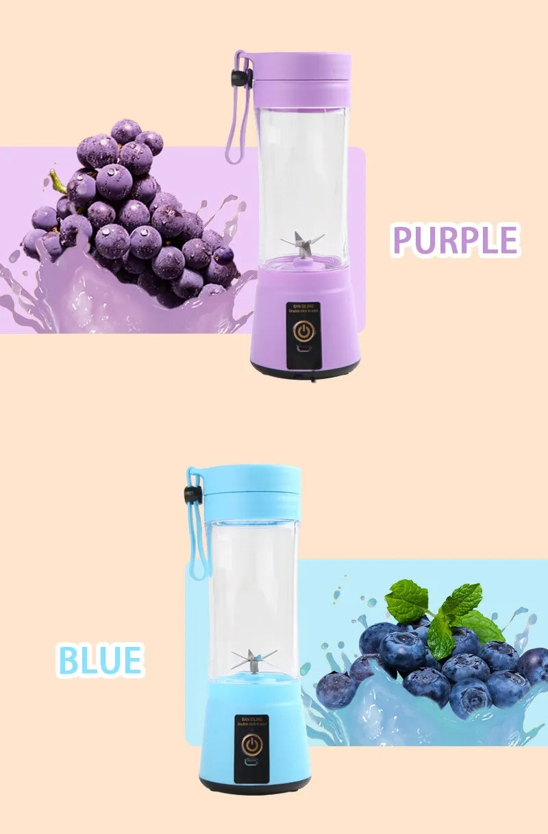Mini Liquidificador Portátil Mixer Shake  Ótimo pra Levar a qualquer lugar